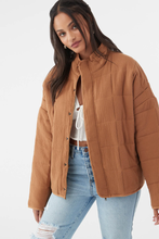 Mabeline Brown Quilted Jacket