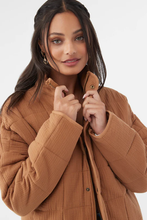 Mabeline Brown Quilted Jacket