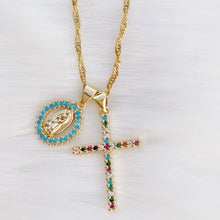 Creation Double Charm Turquoise Necklace