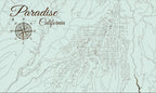 Paradise Wood Print Wall Decor