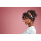Twisted Rainbow Zebra Headband