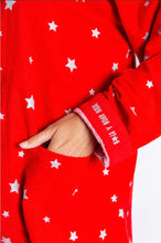 Red Flannel Stars Pajama Set
