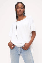 Have it all Slub Tee-White