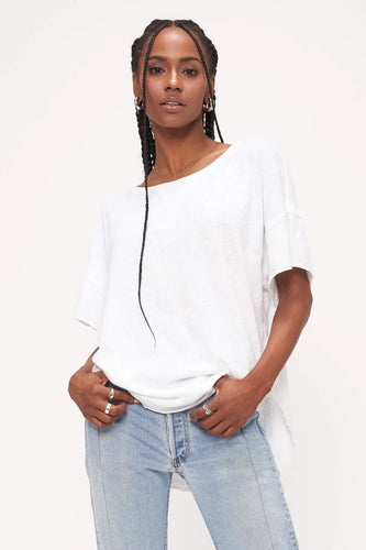 Have it all Slub Tee-White